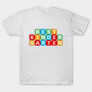 Best Kindergarten, Teacher Education, Back To School, Pre K T-Shirt